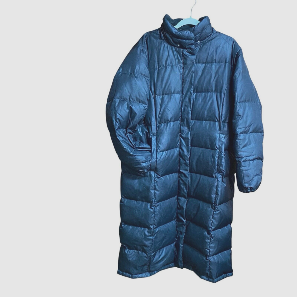 Eddie Bauer quilting down jacket black Vintage 70's Eddie Bauer
