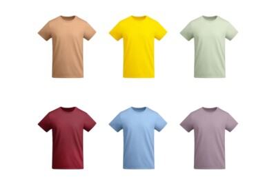 Roly Eco T-Shirt Breda Herren Shirt Freizeitshirt Baumwollshirt