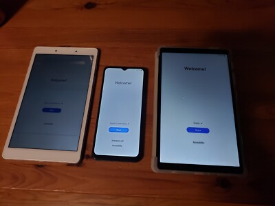 Samsung Galaxy Devices-32gb,reset, Charged