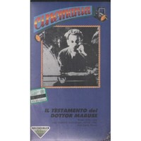 Das Testament Des Dr. Mabuse Vhs Fritz Lang Univideo - FCV1131 Versiegelt