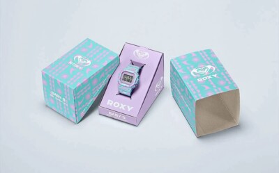 新品未使用 BABY-G BGD-565RX-2JR ROXY CASIO BABY-G BGD-565RX-2JR Purple ROXY Collaboration Women's Watch