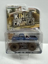 D1 1/64 Greenlight Kings Of Crunch 1974 Ford F-250 Bigfoot 1 Dirty - READ