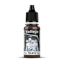 Vallejo Model Color 70.814 Burnt Red 18ml (163)