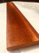 Mahogany Timber Hardwood Offcut Blank Hobby Craft DIY 570 X 73 X 12 MM