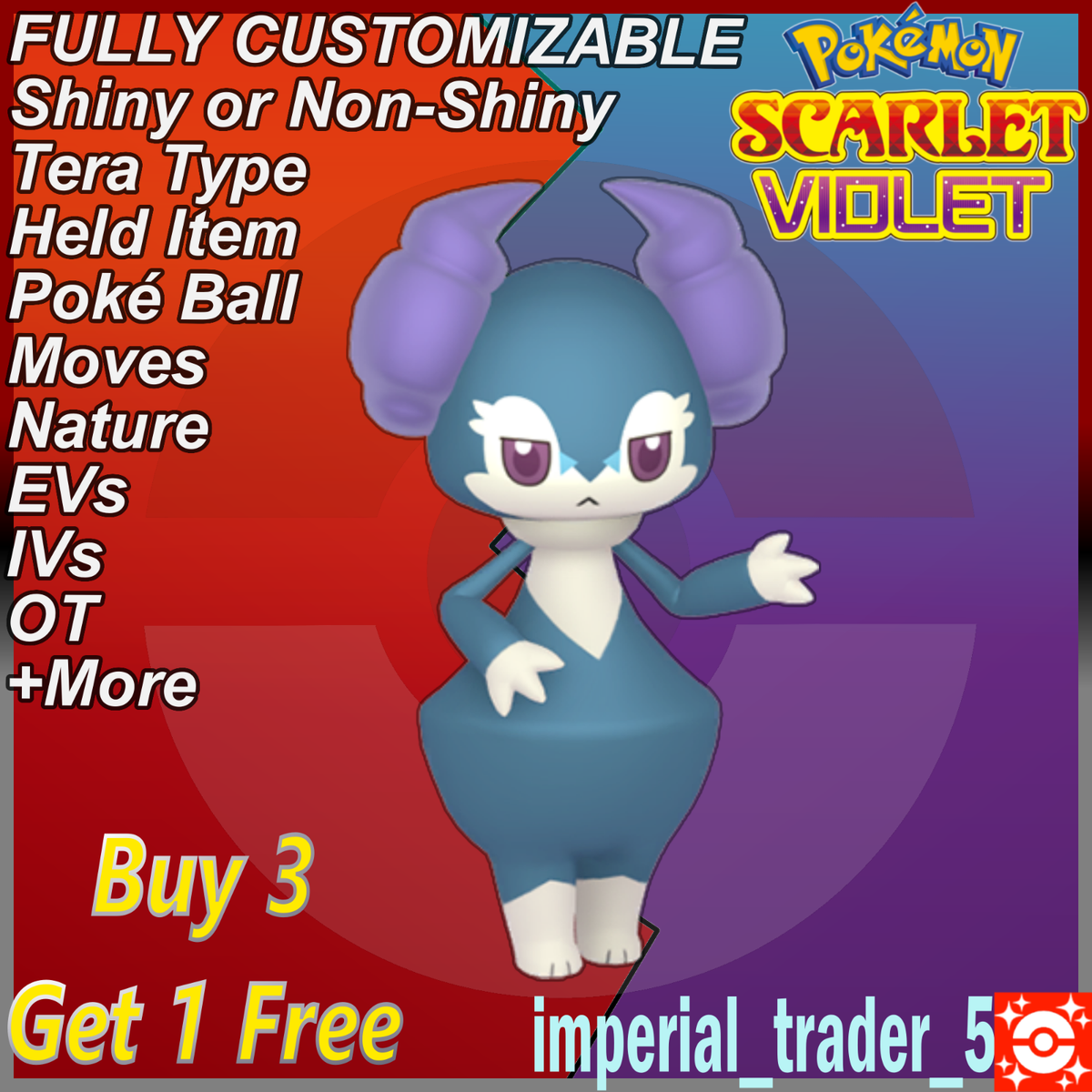 Indeedee M Shiny O Non 6 IV Competitivo Legit Pokemon Spada Scudo Espada Escudo - España - Foto 8