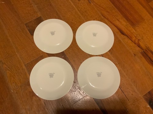 "Juego de 4 platos de pastel de postre de pan fresco Corelle FARM 6 3/4"" manzanas a cuadros verdes" - Imagen 6 de 7