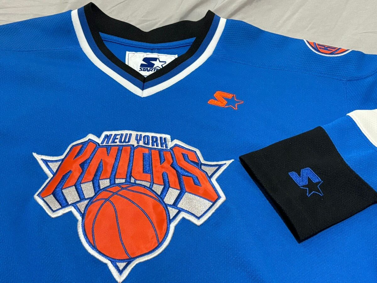 New York Knicks Hockey Jersey Starter L Rare Vintage NBA New York Knicks Hockey Jersey Starter L Rare Vintage NBA