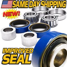 (1 Kit) Front Wheel Bearing Rebuild fits Kubota K3211-18080 K3211-18090