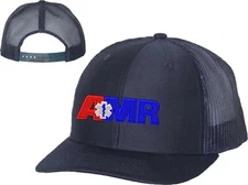 AMR American Medical Response Cap Hat Flex FIT VISOR BEANIE FLAT BILL 210 112