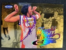 1999 Fleer Ultra WNBA Umeki Webb GOLD MEDALLION EDITION Card #14g Mercury
