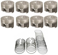 Speed Pro Forged Dished Coated Pistons Set8moly Rings For Ford Bb 460 .040 Speed Pro Forged Dished Coated Pistons Set8moly Rings For Ford Bb 460 .040