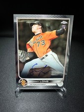 2022 Topps Chrome Baseball - Sammy Long - Base Rookie Autograph - Card #RA-SL