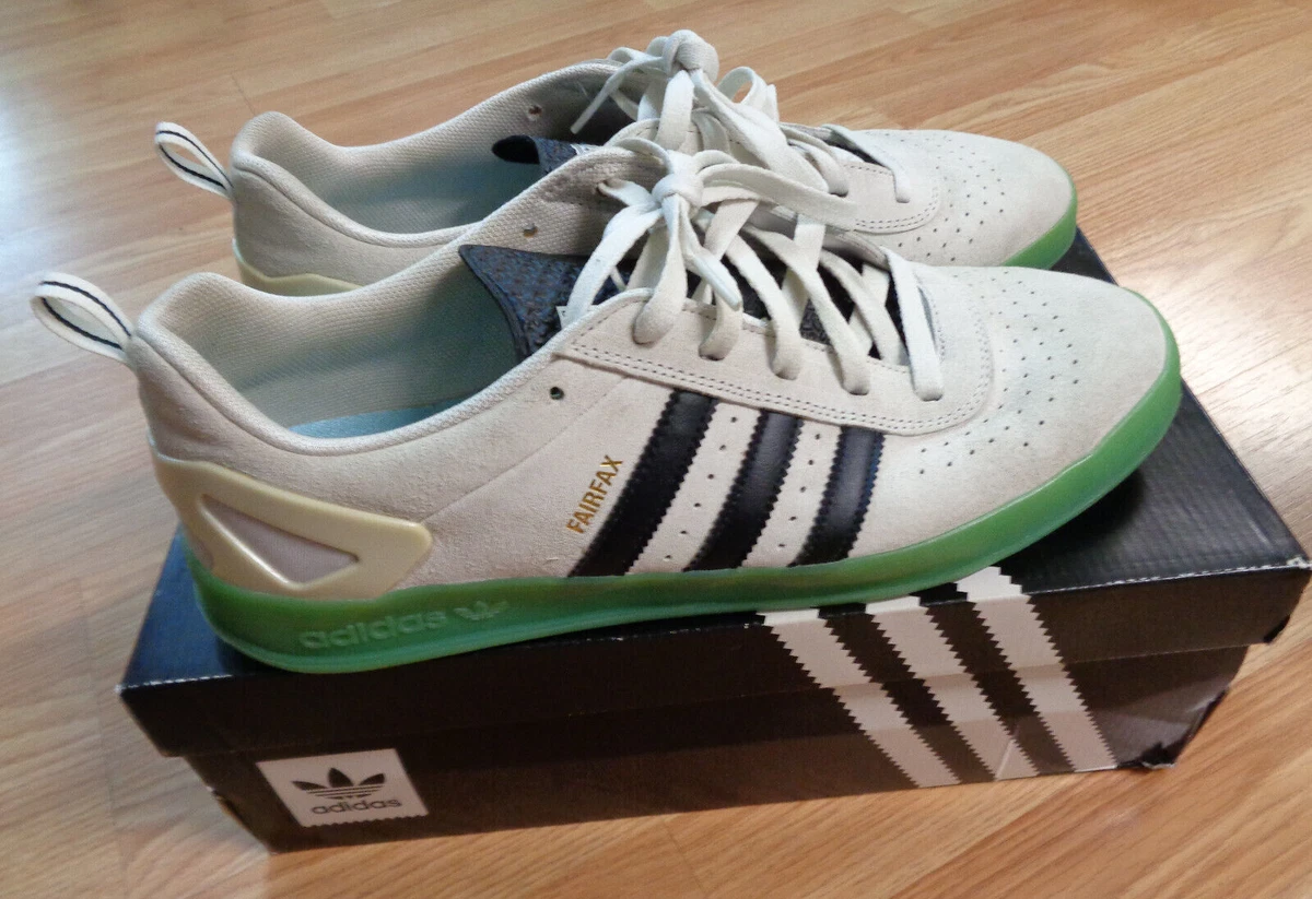 Adidas Palace Pro Fairfax Size 12 Shoes Skateboard White Suede Cyan CG4565 eBay