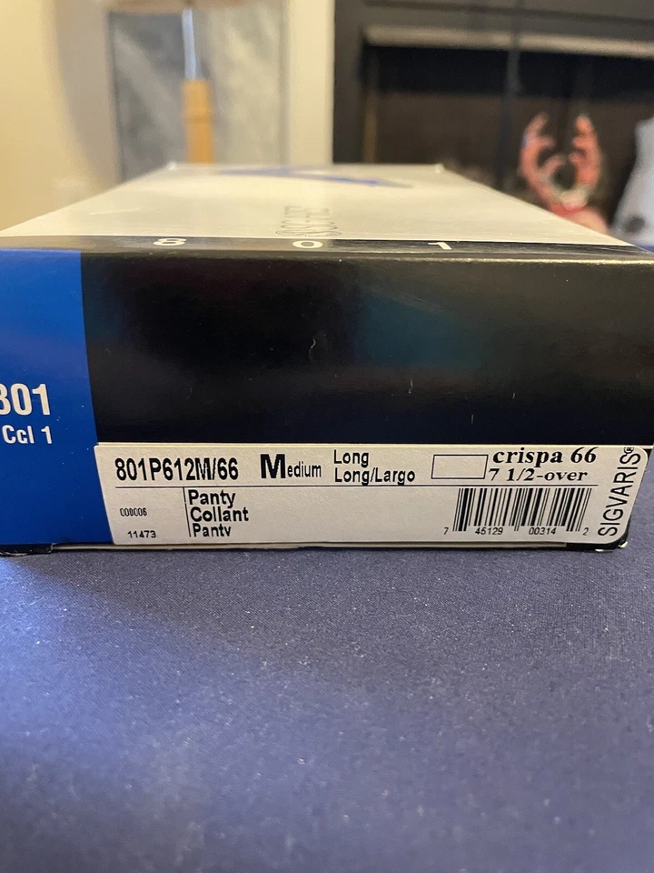 Pantimedias/Medias de Compresión Sigvaris 801 Talla Mediana Color Crispa 66 Nuevas. B 6 Foto 3 de 4