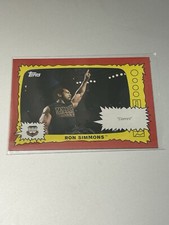 2021 Topps Heritage WWE The Superstar Speaks #SS-10 Ron Simmons Legends