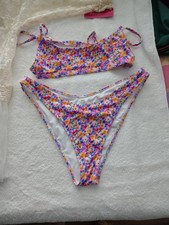 Women's Two-Piece Bikini L, with Shear Beach Wrap