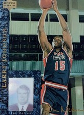 1994 UPPER DECK USA BASKETBALL CHALK TALK: LARRY JOHNSON #CT4 HORNETS ALL-STAR