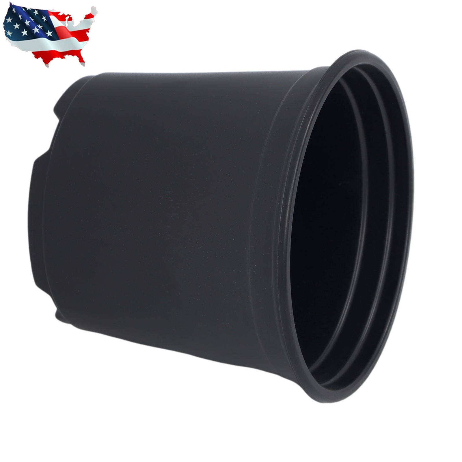 5 Inch Plastic Nursery Pot for Plant Flowers Reinforced Nursery Pots 100 PCS