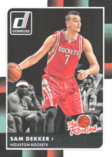 2015-16 Panini Donruss - The Rookies Sam Dekker #47 (RC) Rockets