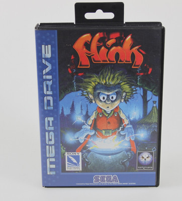 Sega Mega Drive Spiel Flink Top-Zustand Anleitung&OVP #SK
