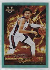 2021-22 Bowman U Heat Check Aqua Foil /150 Julian Strawther #HC-6 5w0