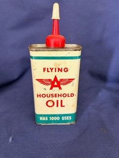 Vintage Flying A Household Oil