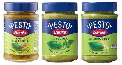 Testpaket Barilla Pesto Basilico & Pistacchio Genovese 3x190g
