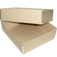 Adorama Archival 11x15" Print Storage Box, Drop Front Design, 11 1/2x15 1/2x3"