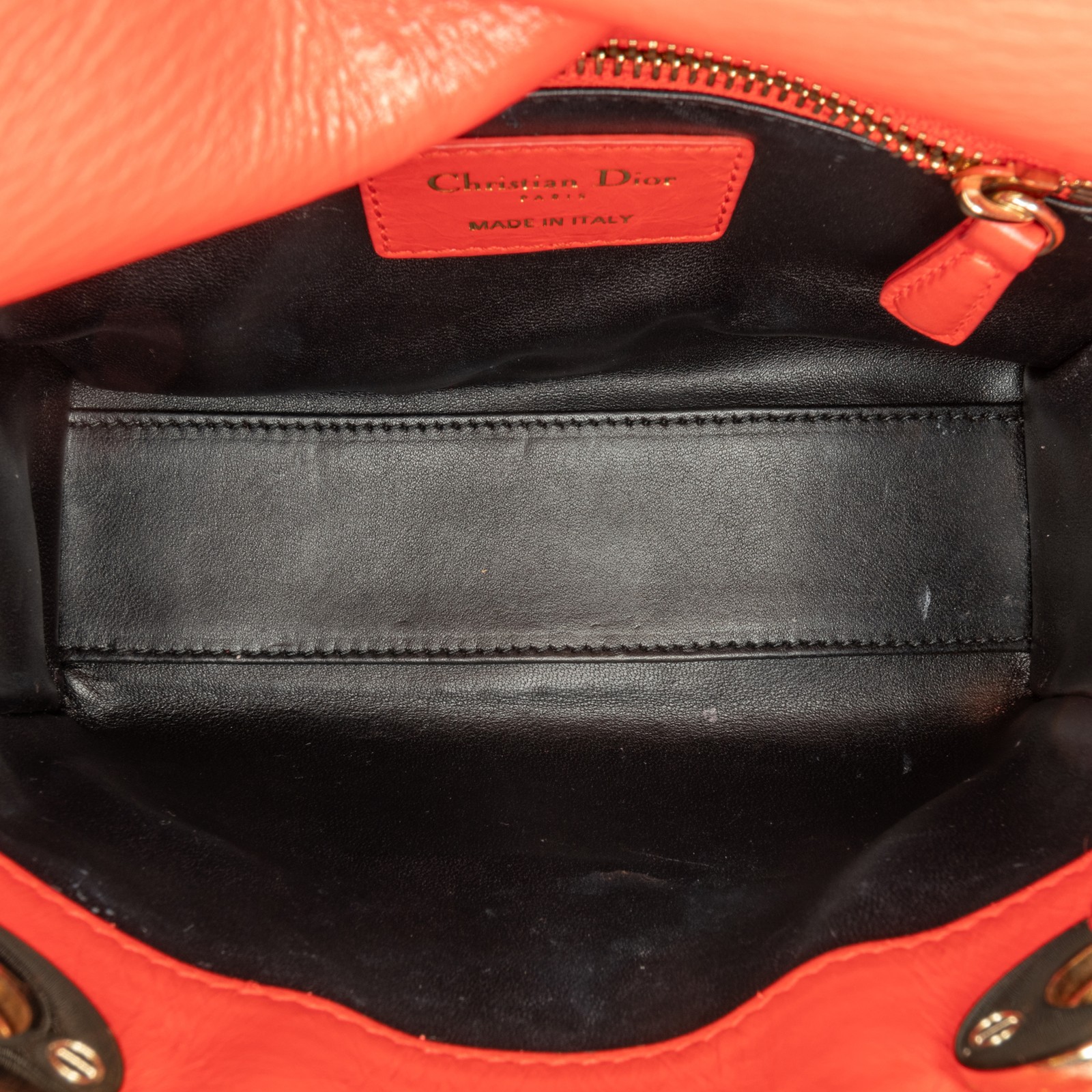 Authenticated Dior Mini Calfskin Sequin Embellish… - image 5