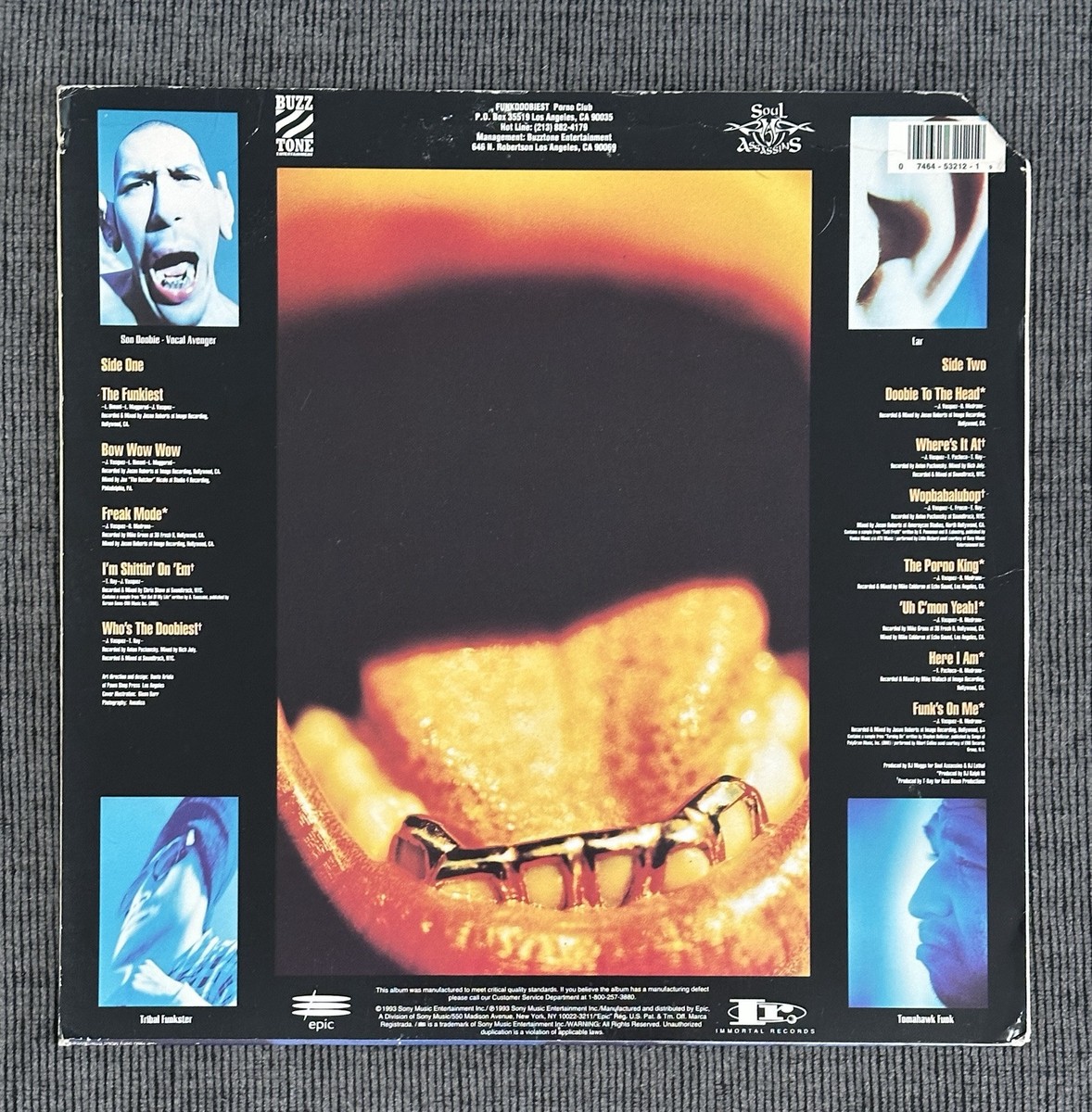 米LP Funkdoobiest Which Doobie U B? E53212 EPIC /00260 Funkdoobiest 