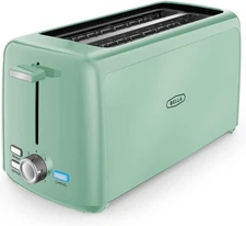 BELLA 4 Slice Long Slot Toaster TA7402-UL - Sage