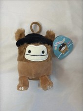 Official 4” Benny The Bigfoot Squishmallows Keychain NEW WITH TAG