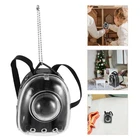  Mini Pet Cat Ornaments Travel Backpack Bubble Carrier Hard Shell