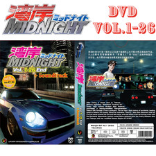 WANGAN MIDNIGHT Of Vol 1-26 End  OST COMPLETE SERIES ANIME DVD ENGLISH SUBTITLE