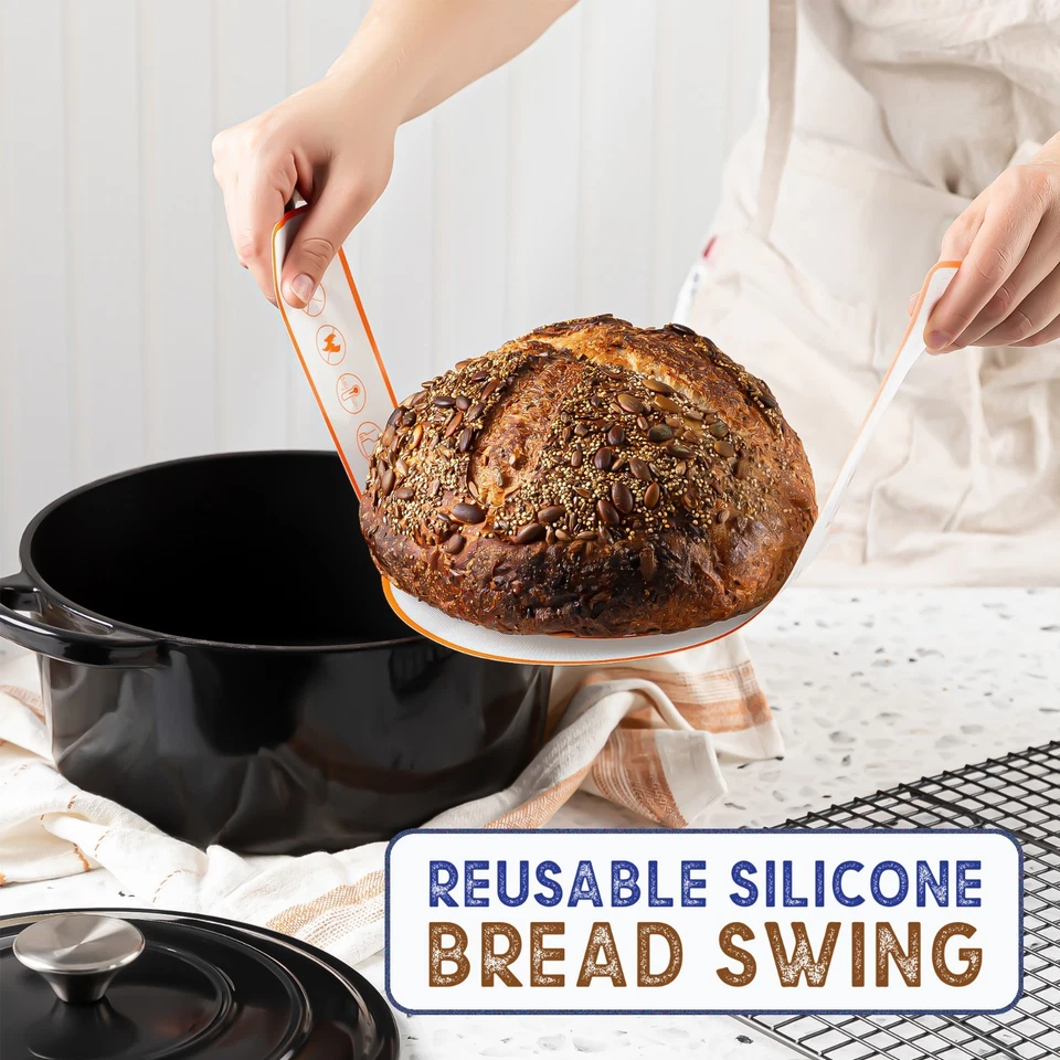 Сделай сам стартовый набор для закваски — инструменты для выпечки хлеба баннетон корзина банка масштаб венчик - Изображение 2 из 4