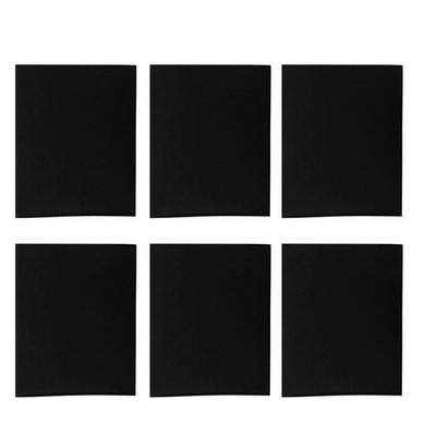 50pcs A4 Schwarzes Papierpaptplatten -Karton Blank 250 GSM DIY -Zubehör