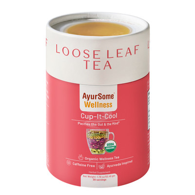 Organic Rose Tea Blend | Loose leaf | Caffeine free, Herbal | 30 servings