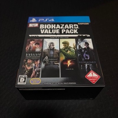 PS4 BIOHAZARD 4 5 6 Origins Collection Value Pack Soundtrack CD Japan