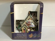 Holiday Time 2004 Village Collectibles Fiber Optic Gingerbread House In Box