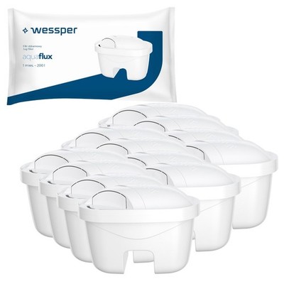 Wasserfilter Kartuschen Aktivkohle Wessper Aquaflux Brita Dafi Wessper 12x