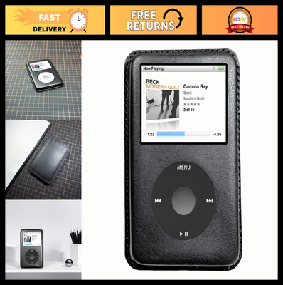Handmade Leather Protective Case for iPod Classic 6th/7th Gen