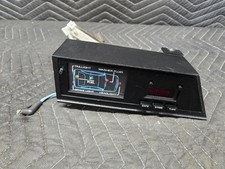84-86 Fox Body Ford Mustang Center Console Clock Information Display 1984-1986