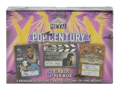 2026 Leaf Metal Pop Century Hobby Box | eBay