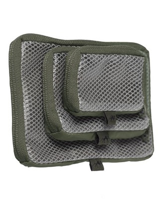 Tasmanian Tiger TT Mesh Pouch VL Set Taktische Zusatz Taschen Organizer Oliv