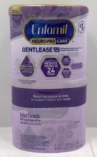 Enfamil Gentlease Neuropro Care Infant Formula 2 Pack 20oz EXP 09/2026