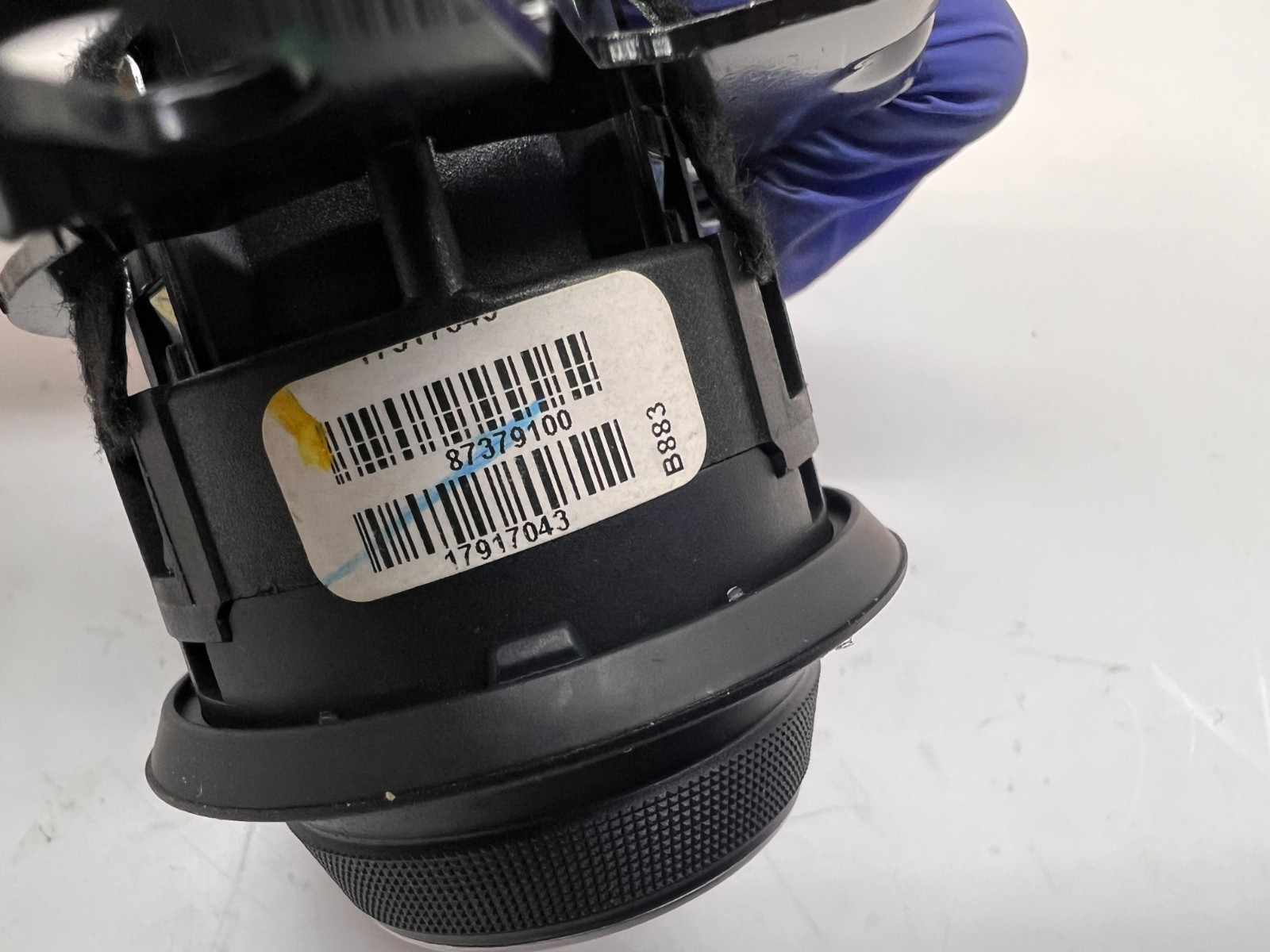 FERRARI 488 GTB SPIDER COMPLETE LIGHTS CONTROL BUTTON SWITCH OEM 87379100