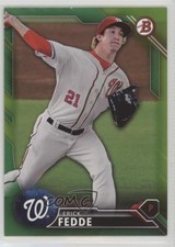 2016 Bowman Draft Top Prospects Green 98/99 Erick Fedde #BD-159 g6p