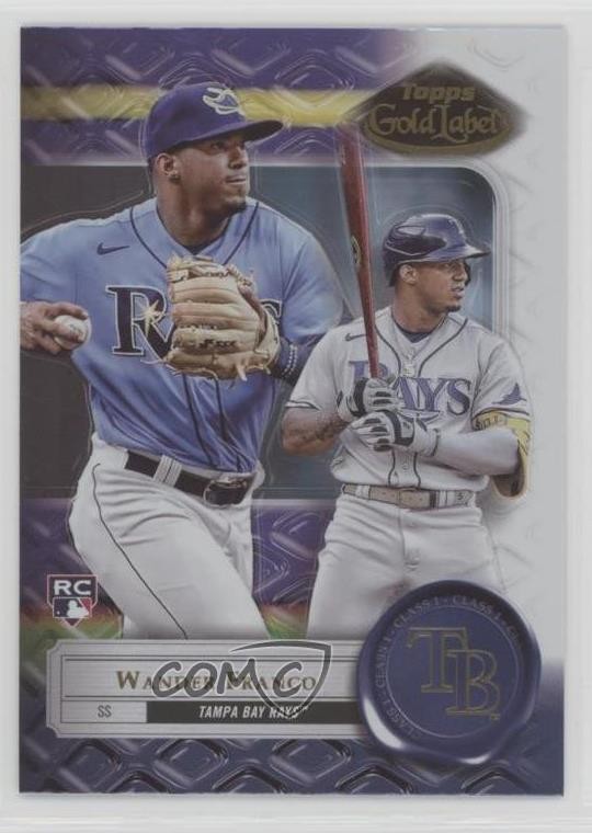 2022 Topps Gold Label Class 1 Wander Franco #96 Rookie RC 8sr