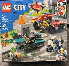LEGO 60319 Fire Rescue & Police Chase Set Parts List