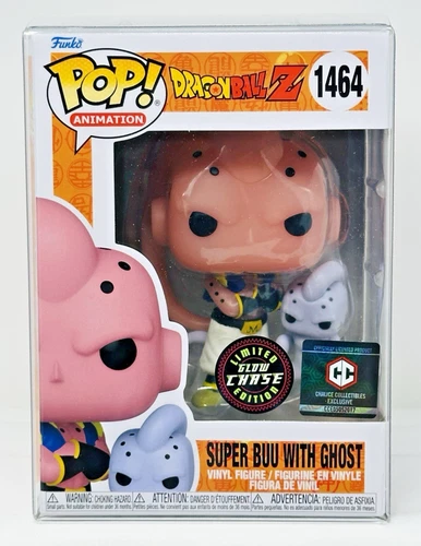 Funko Pop! Dragon Ball Z: Super Buu w/ Ghost #1464 GITD CHASE with Protector
